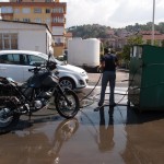 gefährliche Wasserpistole