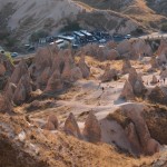 Touris unten, ich oben