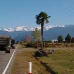 Auf dem Weg in den hohen Kaukasus