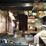 Kebab an offener Flamme