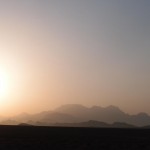 Morgenstimmung in der Wüste